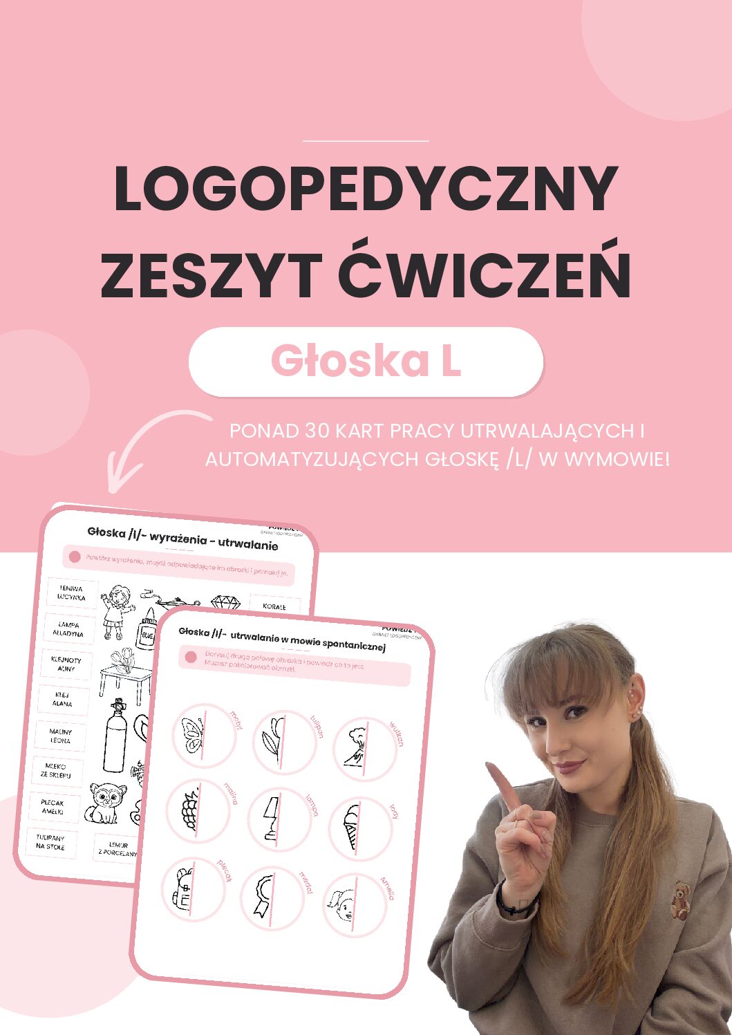 Logopedyczny Zeszyt Ćwiczeń — Głoska L
