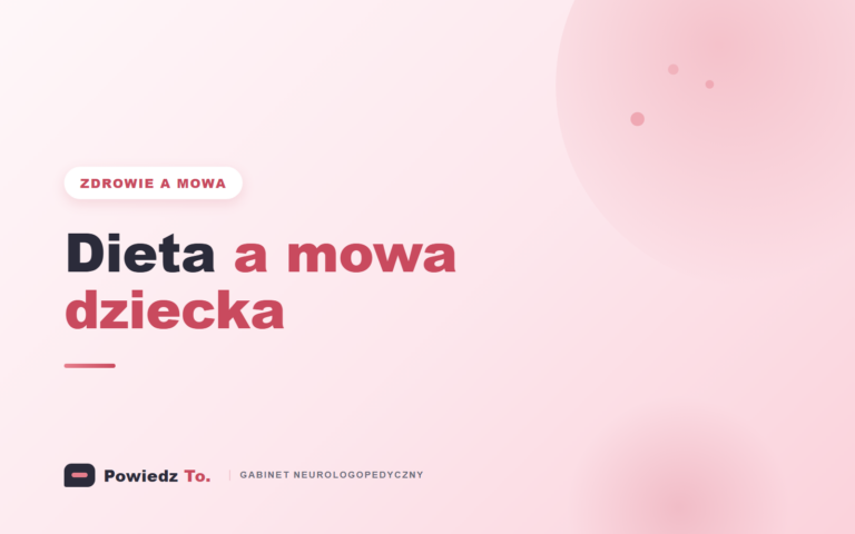Dieta a funkcjonalność artykulacyjna